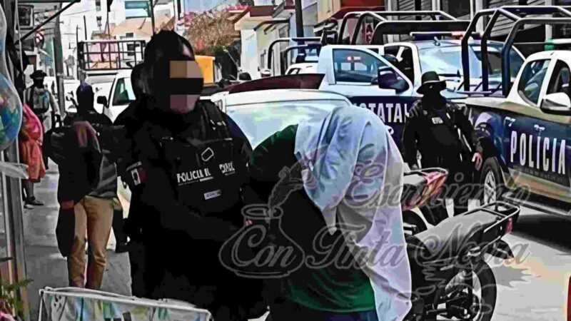 CATEAN DEPARTAMENTOS EN COSCOMATEPEC; DETIENEN A TRES