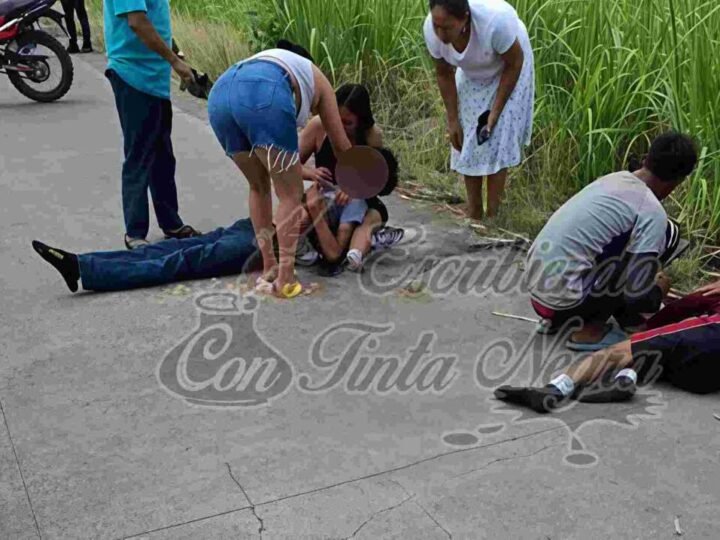 SE ACCIDENTAN MOTOCICLISTAS, UNO MURIÓ