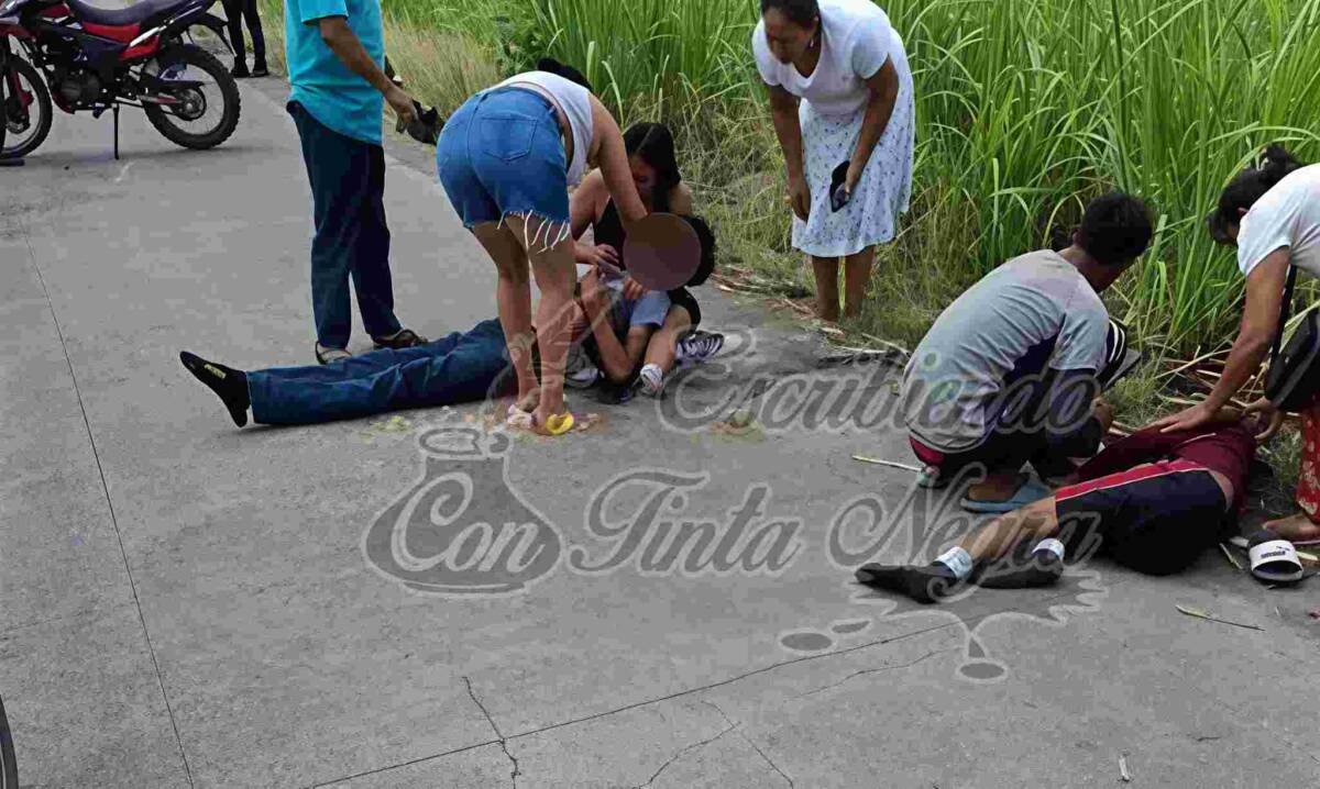 SE ACCIDENTAN MOTOCICLISTAS, UNO MURIÓ