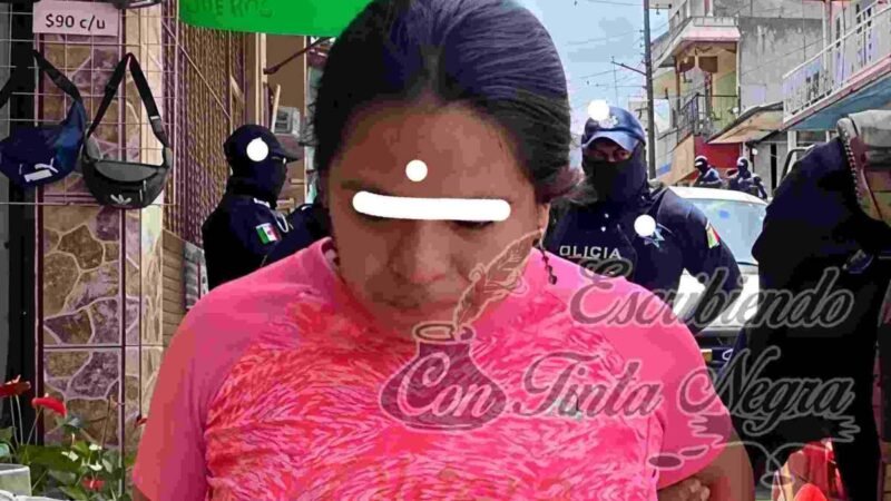 DETIENEN A MUJER POR NARCO MENUDEO EN HUATUSCO