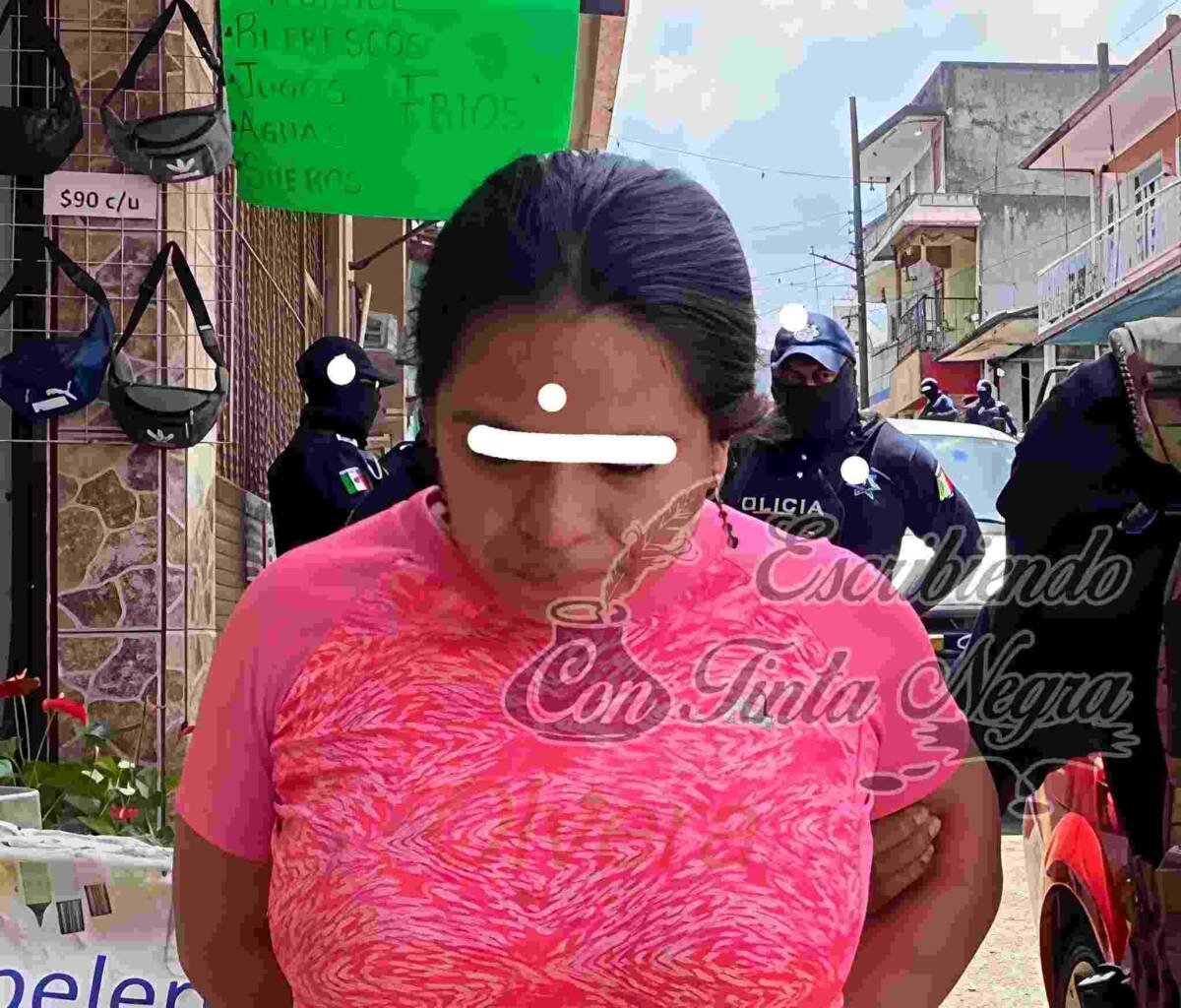 DETIENEN A MUJER POR NARCO MENUDEO EN HUATUSCO