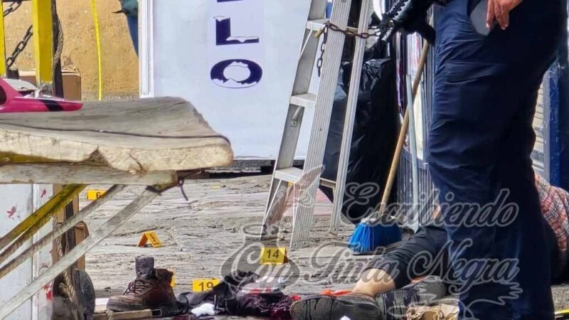 ACRIBILLAN A CUATRO EN DEPÓSITO DE CERVEZA; DOS MURIERON