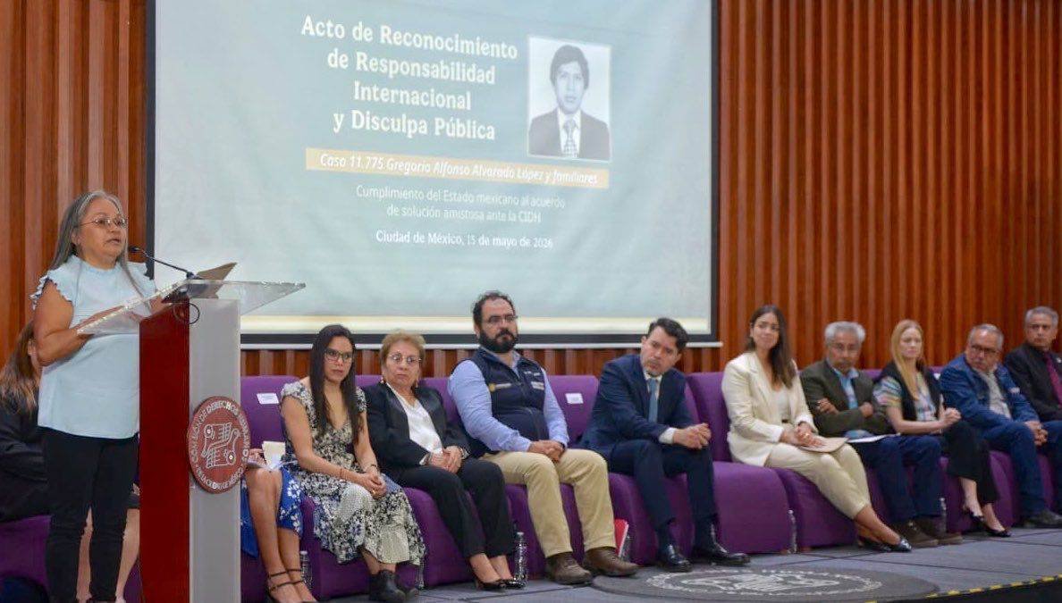 ESTADO MEXICANO ACEPTA SU RESPONSABILIDAD EN DESAPARICIÓN FORZADA DE GREGORIO ALFONSO ALVARADO