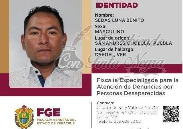 ENCUENTRAN RESTOS DE HOMBRE DE ZENTLA GRACIAS A PLATAFORMA DE DESAPARECIDOS