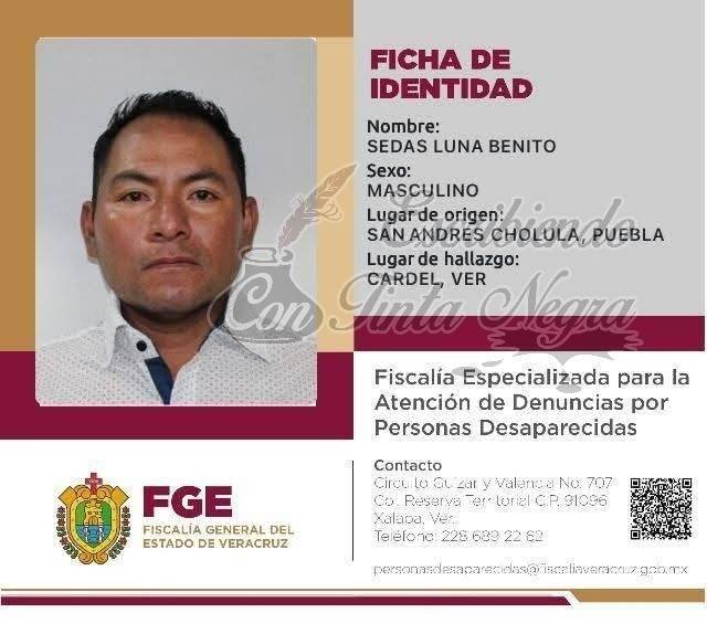 ENCUENTRAN RESTOS DE HOMBRE DE ZENTLA GRACIAS A PLATAFORMA DE DESAPARECIDOS