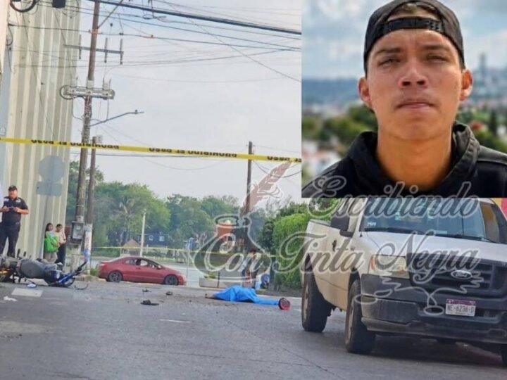 MOTOCICLISTA PIERDE LA VIDA EN CHOQUE