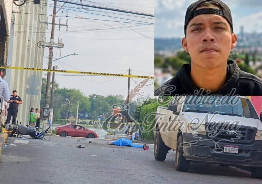MOTOCICLISTA PIERDE LA VIDA EN CHOQUE