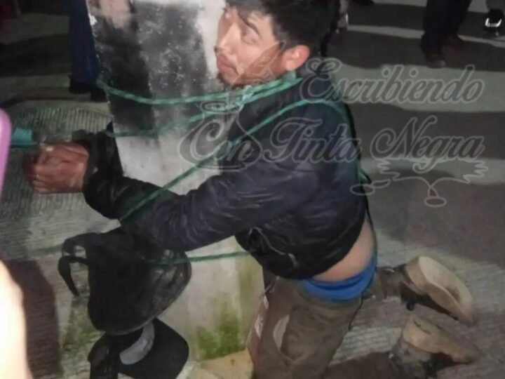 CAPTURAN DE NUEVO A LADRÓN DE COSCOMATEPEC