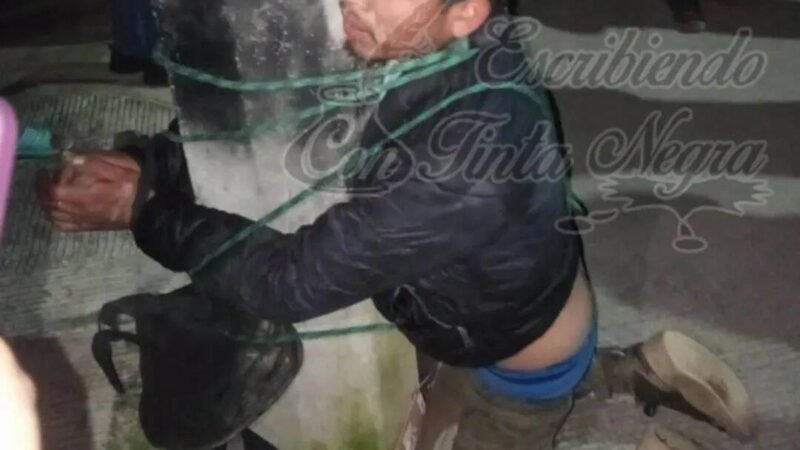 CAPTURAN DE NUEVO A LADRÓN DE COSCOMATEPEC