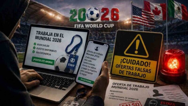 ALERTAN POR OFERTAS FALSAS DE CARA AL MUNDIAL