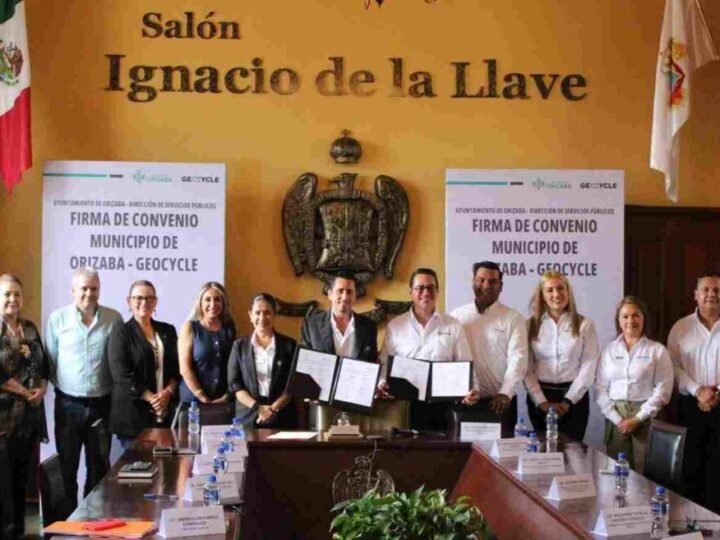 ORIZABA RENUEVA ALIANZA CON GEOCYCLE Y SUPERA 100 MIL TONELADAS DE BASURA CONVERTIDA EN ENERGÍA