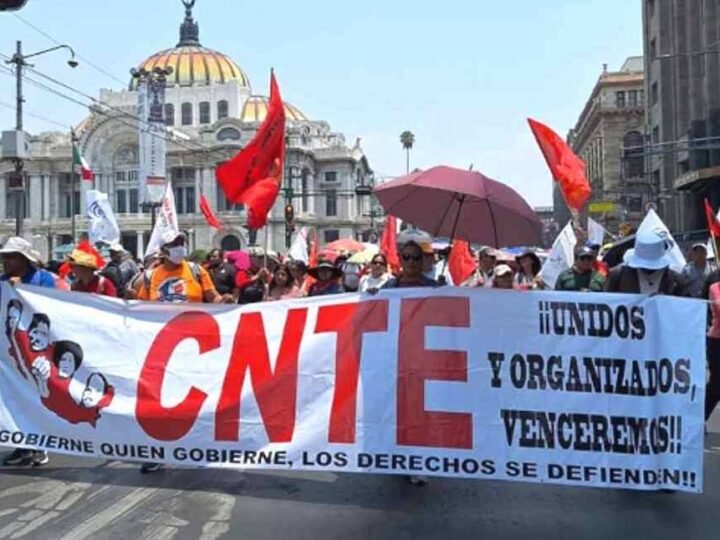 SECCIÓN 22 DE LA CNTE RECHAZA VOLVER A CLASES ESTE LUNES