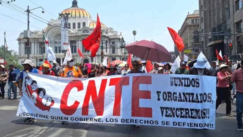 SECCIÓN 22 DE LA CNTE RECHAZA VOLVER A CLASES ESTE LUNES