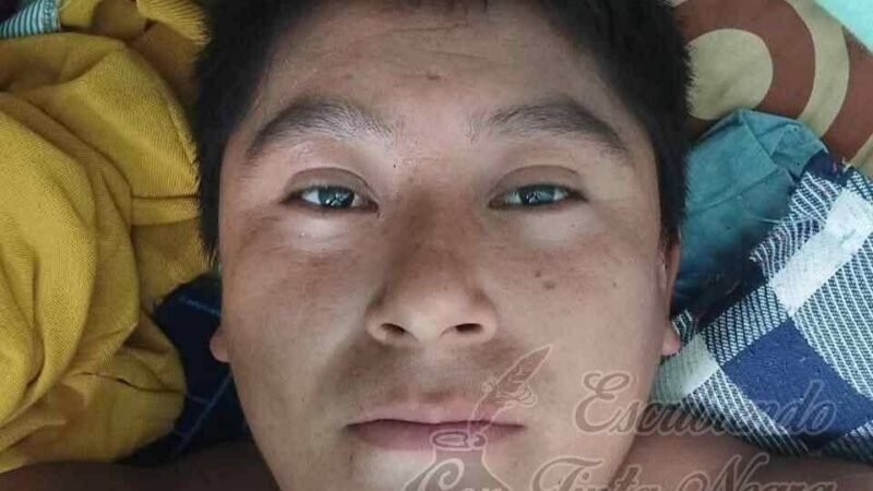 ENCUENTRAN SIN VIDA A JOVEN REPORTADO COMO DESAPARECIDO