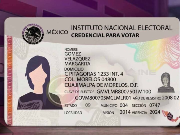 INE LANZA NUEVA CREDENCIAL PARA VOTAR CON IDENTIDAD DE GÉNERO