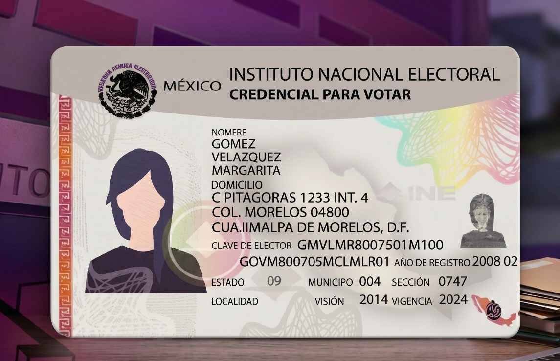 INE LANZA NUEVA CREDENCIAL PARA VOTAR CON IDENTIDAD DE GÉNERO