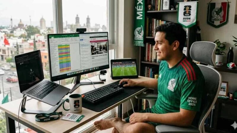 HOME OFFICE’ PARA SERVIDORES PÚBLICOS POR INAUGURACIÓN DEL MUNDIAL 2026
