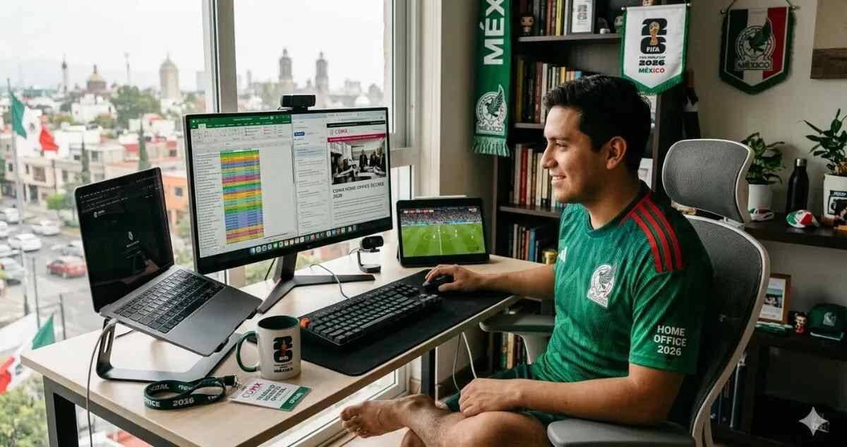HOME OFFICE’ PARA SERVIDORES PÚBLICOS POR INAUGURACIÓN DEL MUNDIAL 2026