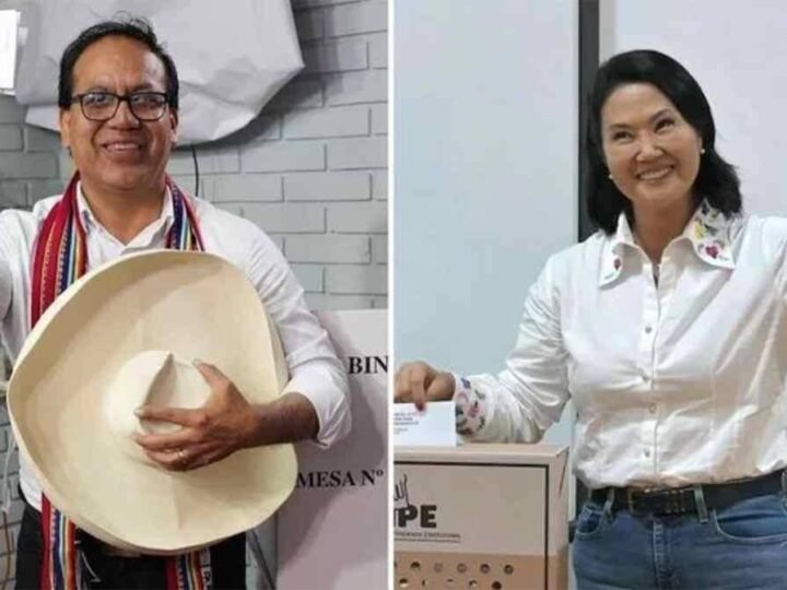 SÁNCHEZ Y FUJIMORI PELEAN VOTO A VOTO LA PRESIDENCIA PERÚ