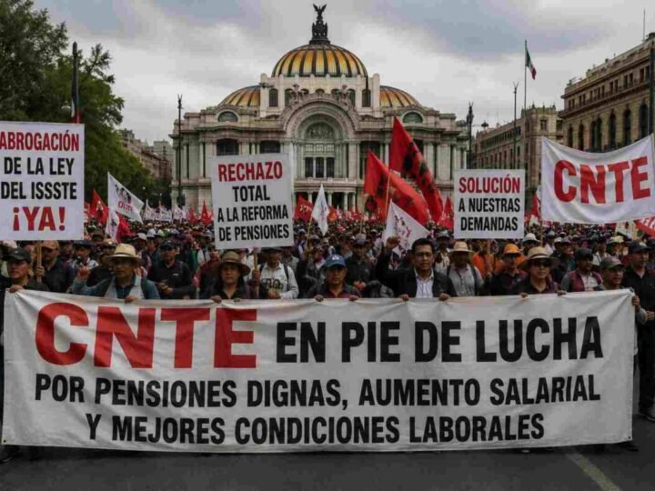 CNTE MANTIENE EN SUSPENSO SI LEVANTA O CONTINÚA SU PROTESTA