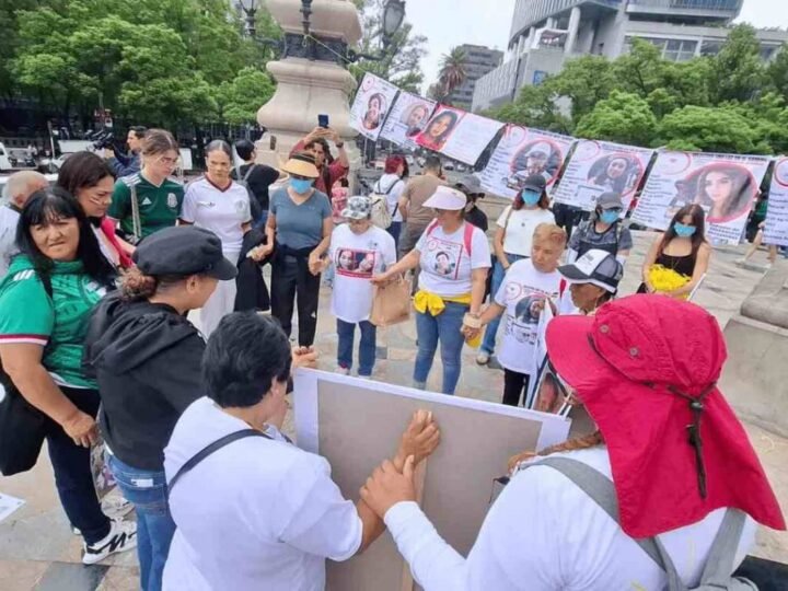 “MÉXICO, CAMPEÓN EN DESAPARICIONES”: COLECTIVOS IRRUMPEN EN EL MUNDIAL