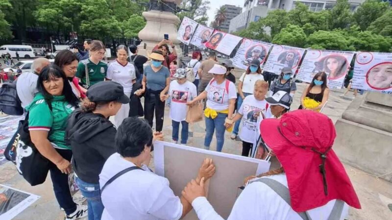 “MÉXICO, CAMPEÓN EN DESAPARICIONES”: COLECTIVOS IRRUMPEN EN EL MUNDIAL