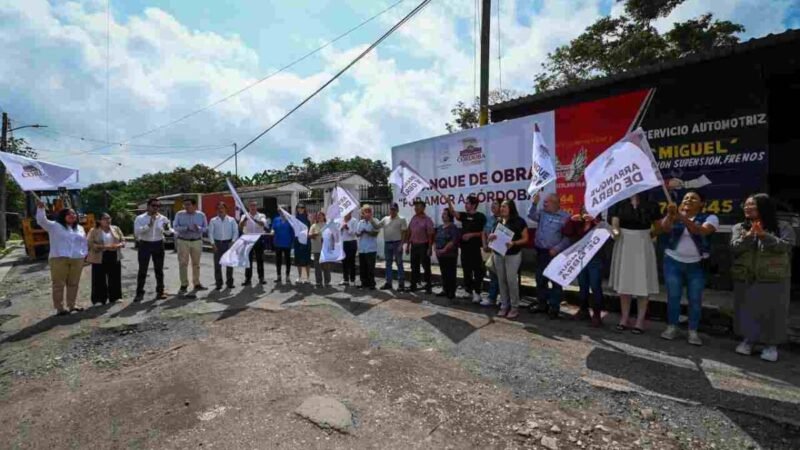 ALCALDE DE CORDOBA PONE EN MARCHA OBRA EN LA LUZ PALOTAL