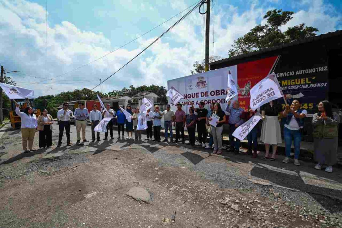 ALCALDE DE CORDOBA PONE EN MARCHA OBRA EN LA LUZ PALOTAL