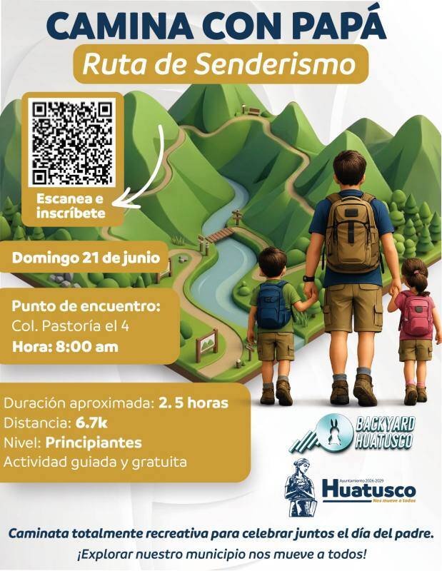 HABRÁ CAMINATA CON PAPÁ EN HUATUSCO