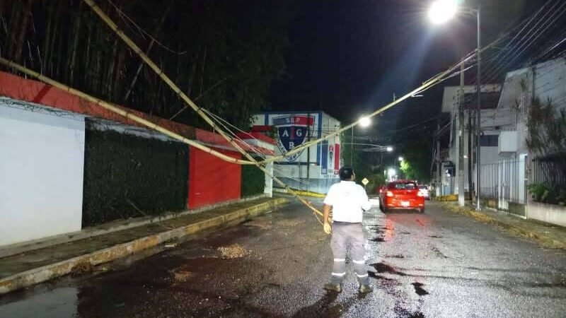 ATIENDE PC DAÑOS MENORES TRAS LLUVIAS Y VIENTOS