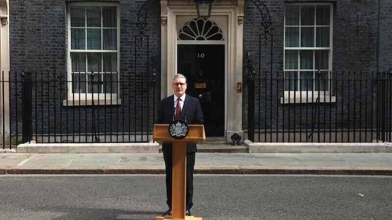 KEIR STARMER ANUNCIA SU DIMISIÓN COMO PRIMER MINISTRO EN REINO UNIDO