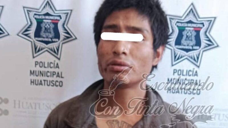 CAPTURAN A PRESUNTO NARCO MENUDISTA