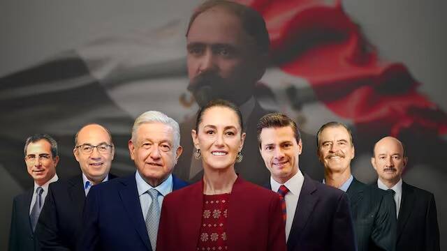 SHEINBAUM NO INVESTIGARÁ A PEÑA NIETO, CALDERÓN, FOX Y ZEDILLO