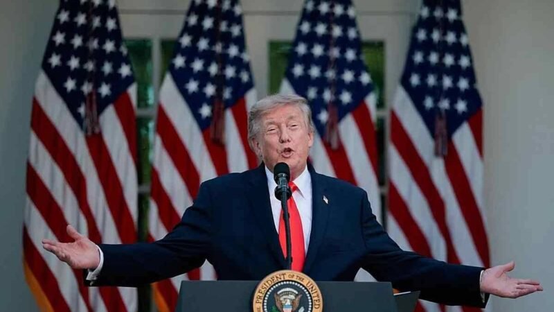 TRUMP AMENAZA CON ARANCEL DE 100% A IMPORTACIONES EUROPEAS SI GRAVAN SERVICIOS DIGITALES