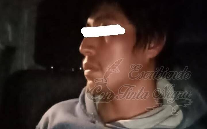CAPTURAN A LADRÓN EN COSCOMATEPEC