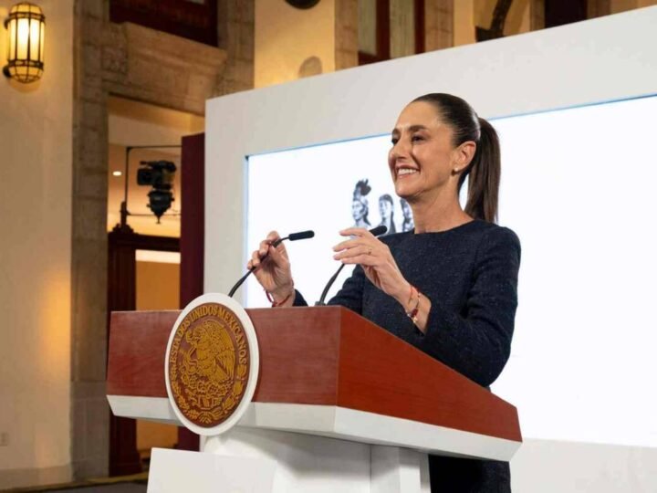 CLAUDIA SHEINBAUM PLANTEA REGULAR REDES E IA AL TERMINAR EL MUNDIAL
