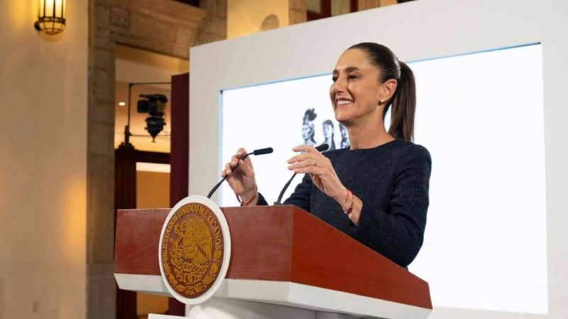 CLAUDIA SHEINBAUM PLANTEA REGULAR REDES E IA AL TERMINAR EL MUNDIAL