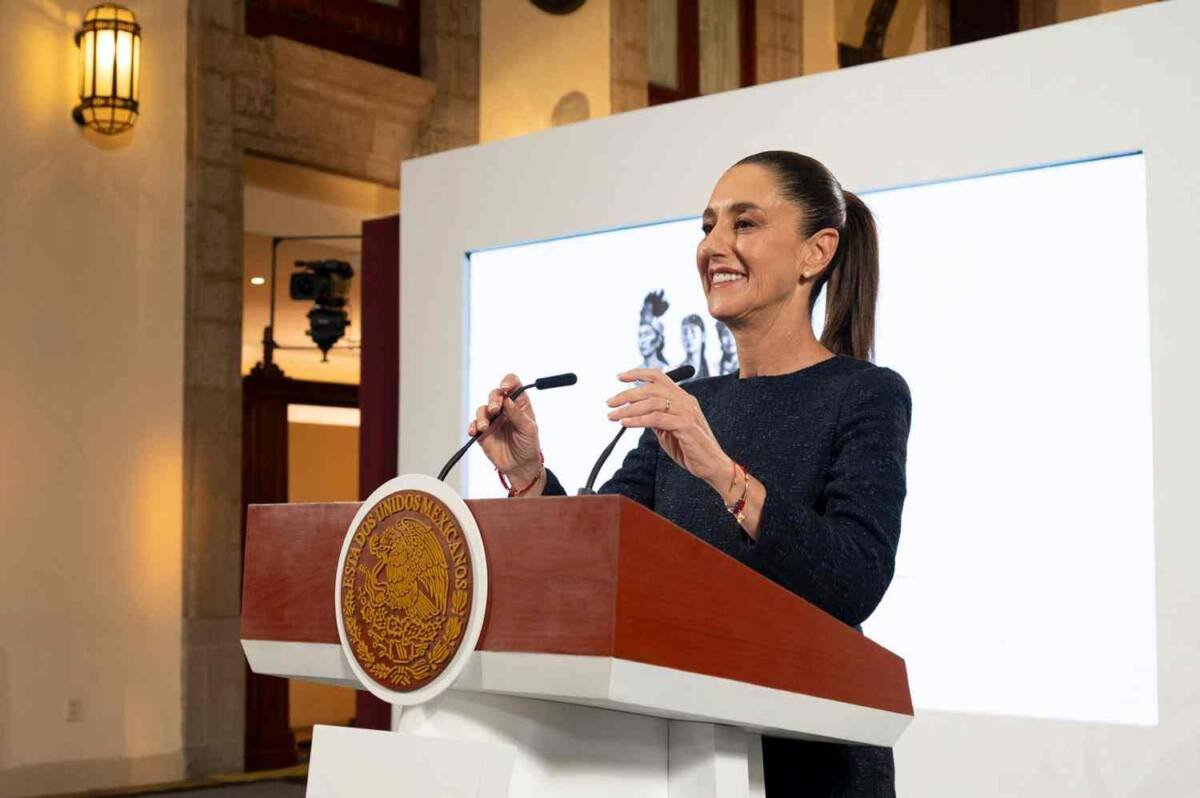 CLAUDIA SHEINBAUM PLANTEA REGULAR REDES E IA AL TERMINAR EL MUNDIAL