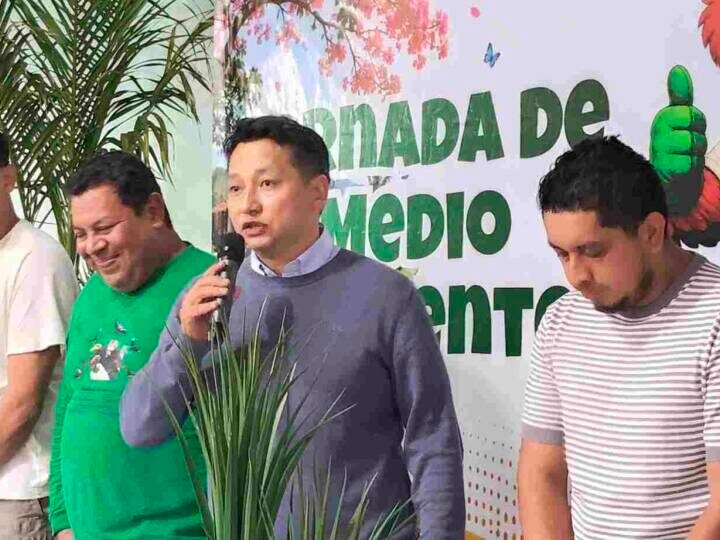 UBALDO PÉREZ ENCABEZA JORNADA DEL MEDIO AMBIENTE