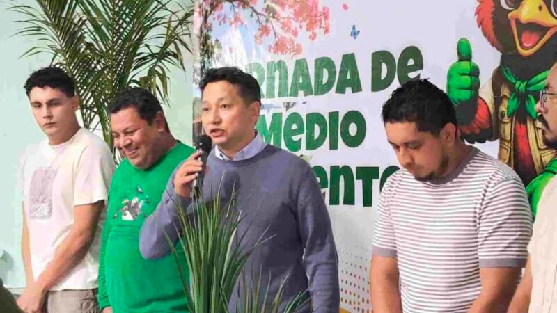 UBALDO PÉREZ ENCABEZA JORNADA DEL MEDIO AMBIENTE