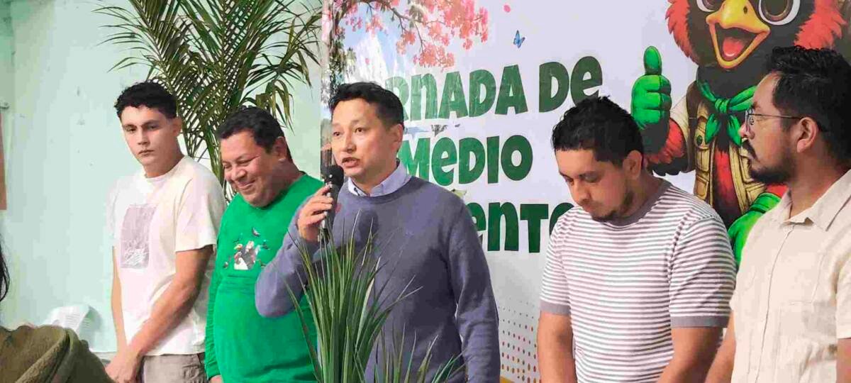 UBALDO PÉREZ ENCABEZA JORNADA DEL MEDIO AMBIENTE