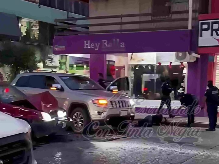 LO ACRIBILLAN EN PLENO CENTRO DE POZA RICA