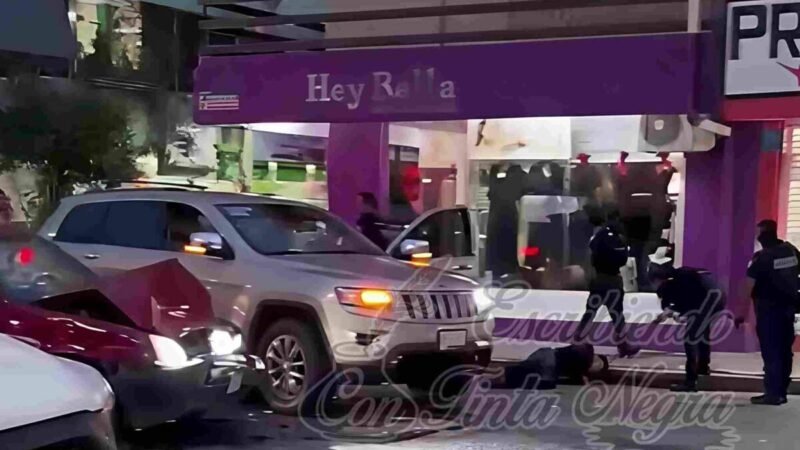 LO ACRIBILLAN EN PLENO CENTRO DE POZA RICA