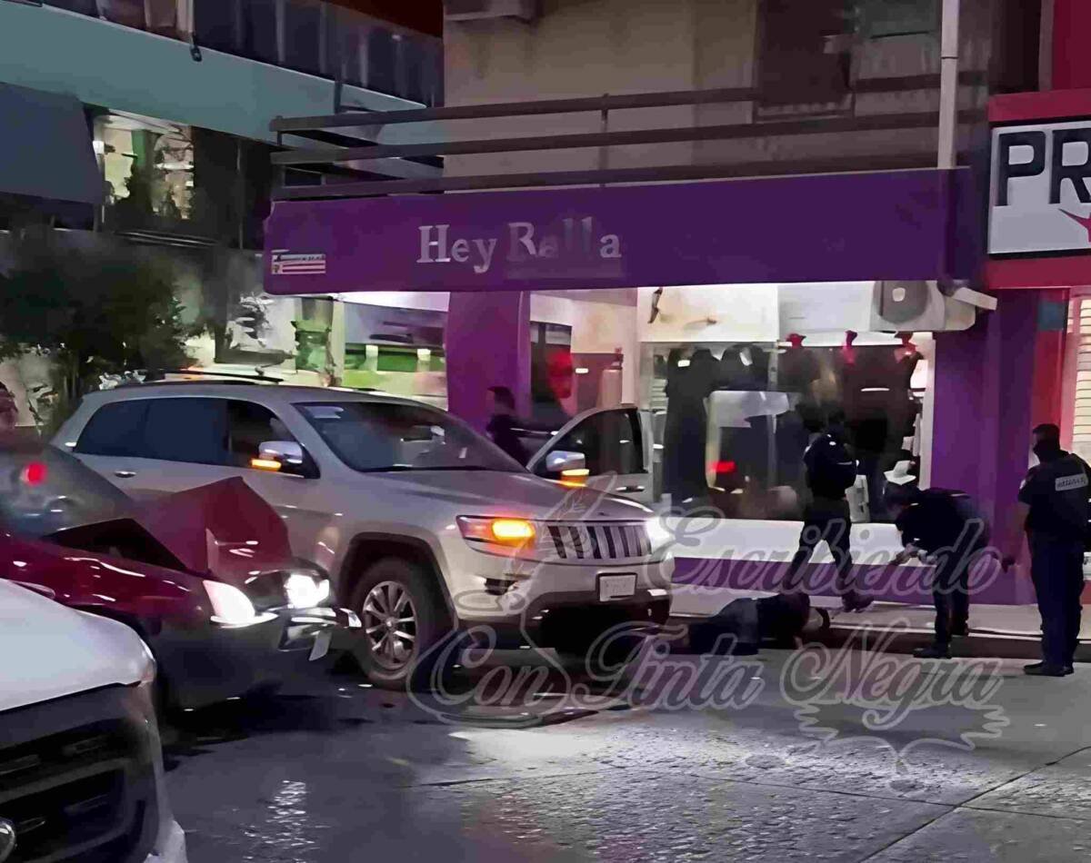 LO ACRIBILLAN EN PLENO CENTRO DE POZA RICA