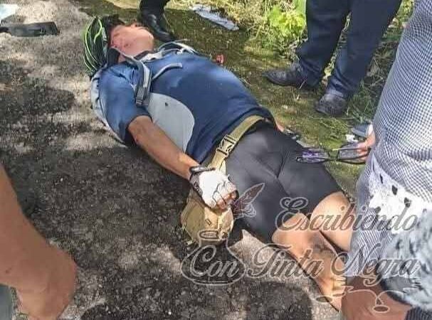 MUERE CICLISTA DE CHOCAMÁN TRAS SER ARROLLADO POR AUTO