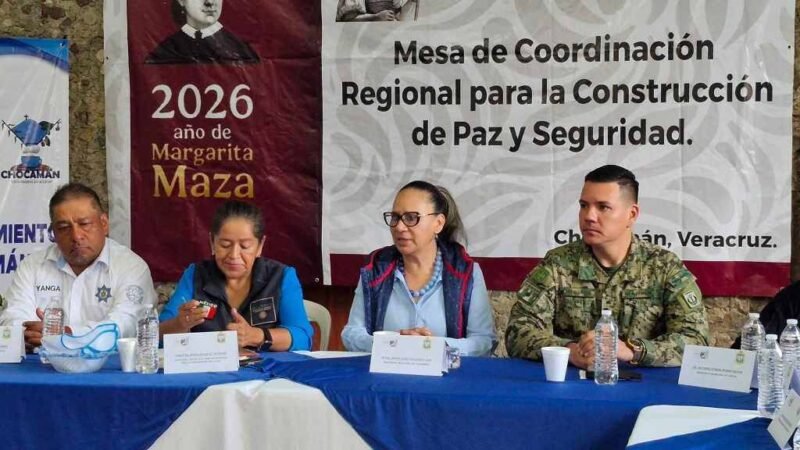 TRABAJAN EN CHOCAMÁN A FAVOR DE LA SEGURIDAD