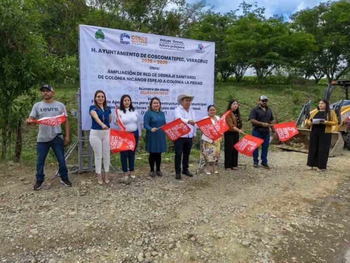 ALCALDE DE COSCO PONE EN MARCHA OBRA EN LA COLONIA NICANO ESPEJO Y LA PIEDAD