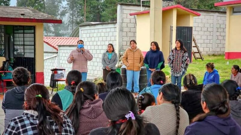 EMPRENDEN JORNADA CONTRA LA VIOLENCIA EN CALCAHUALCO