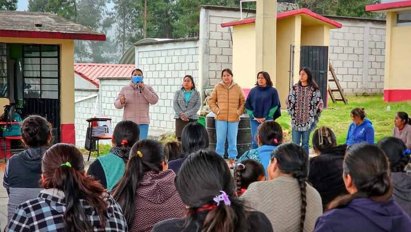 EMPRENDEN JORNADA CONTRA LA VIOLENCIA EN CALCAHUALCO
