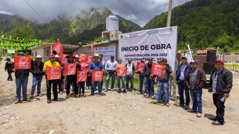 ALCALDE DE COSCO PONE EN MARCHA OBRA EN EL ASERRADERO